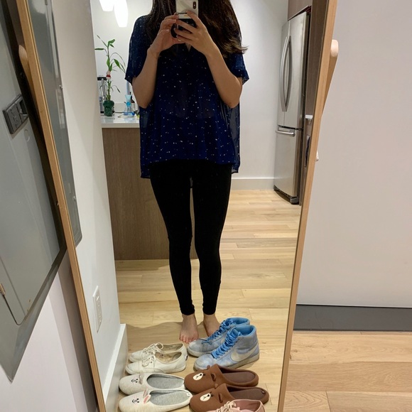 Navy blouse - Picture 2 of 3